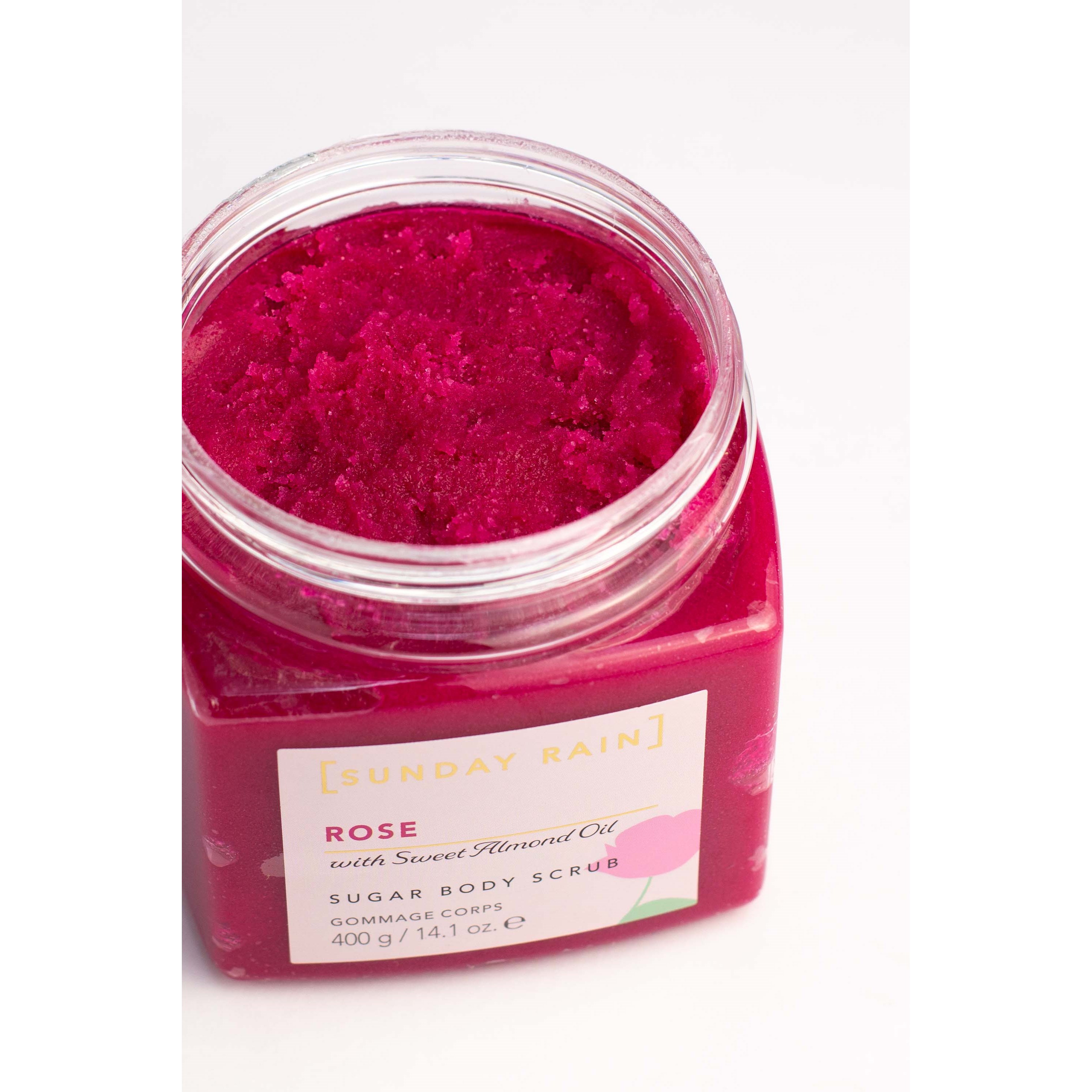 Sunday Rain Body Scrub Rose 400 g (zdjęcie 4)