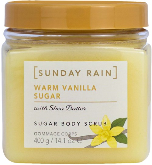 Sunday Rain Body Scrub Warm Vanilla Sugar 400 g