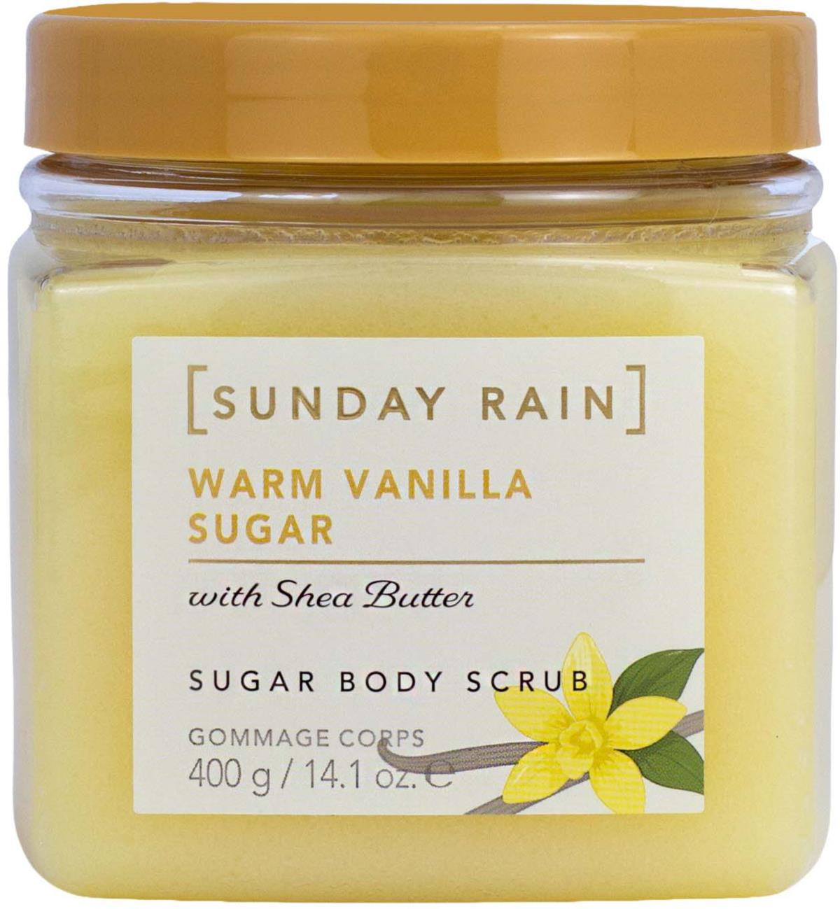 Sunday Rain Body Scrub Warm Vanilla Sugar 400 g