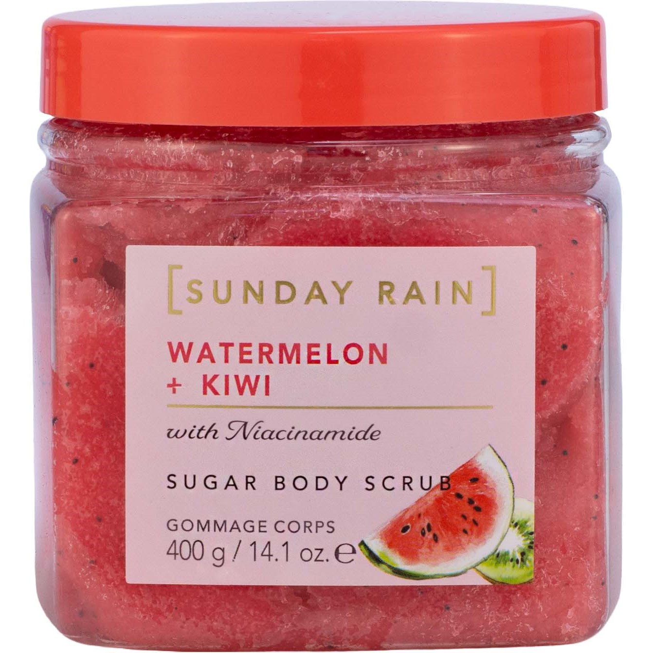 Sunday Rain Body Scrub Watermelon & Kiwi 265 g