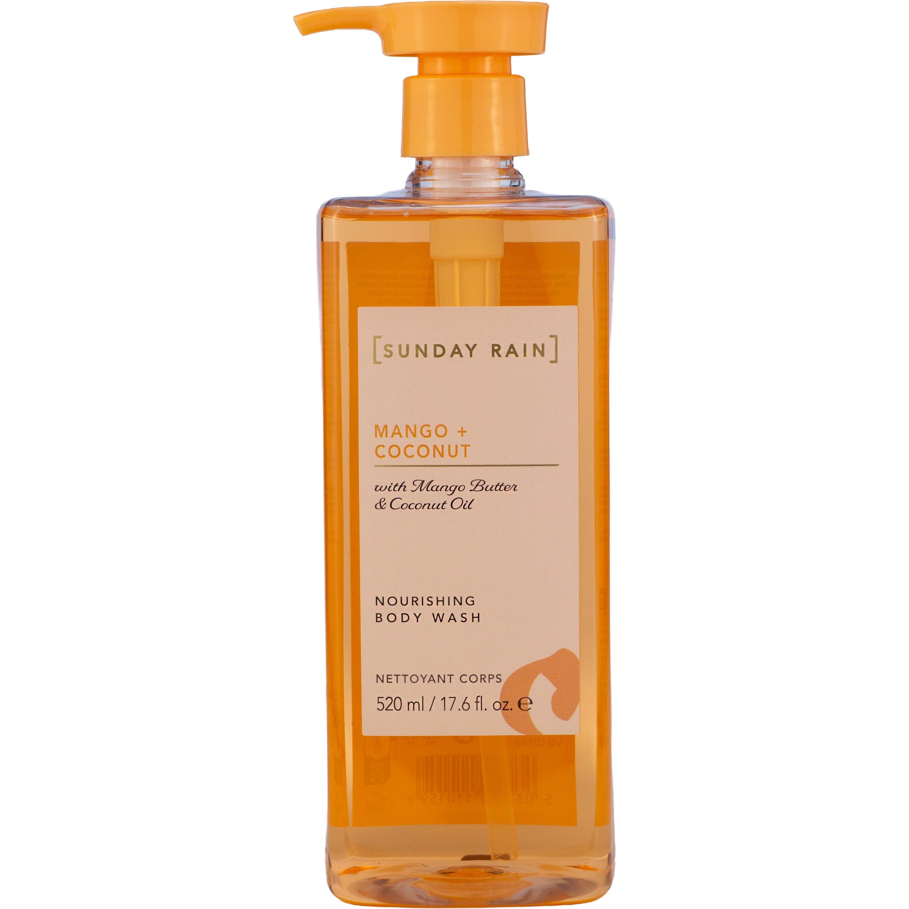 Sunday Rain Body Wash Mango & Coconut 520 ml