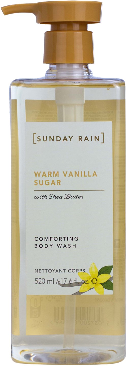 Sunday Rain Body Wash Warm Vanilla Sugar 520 ml
