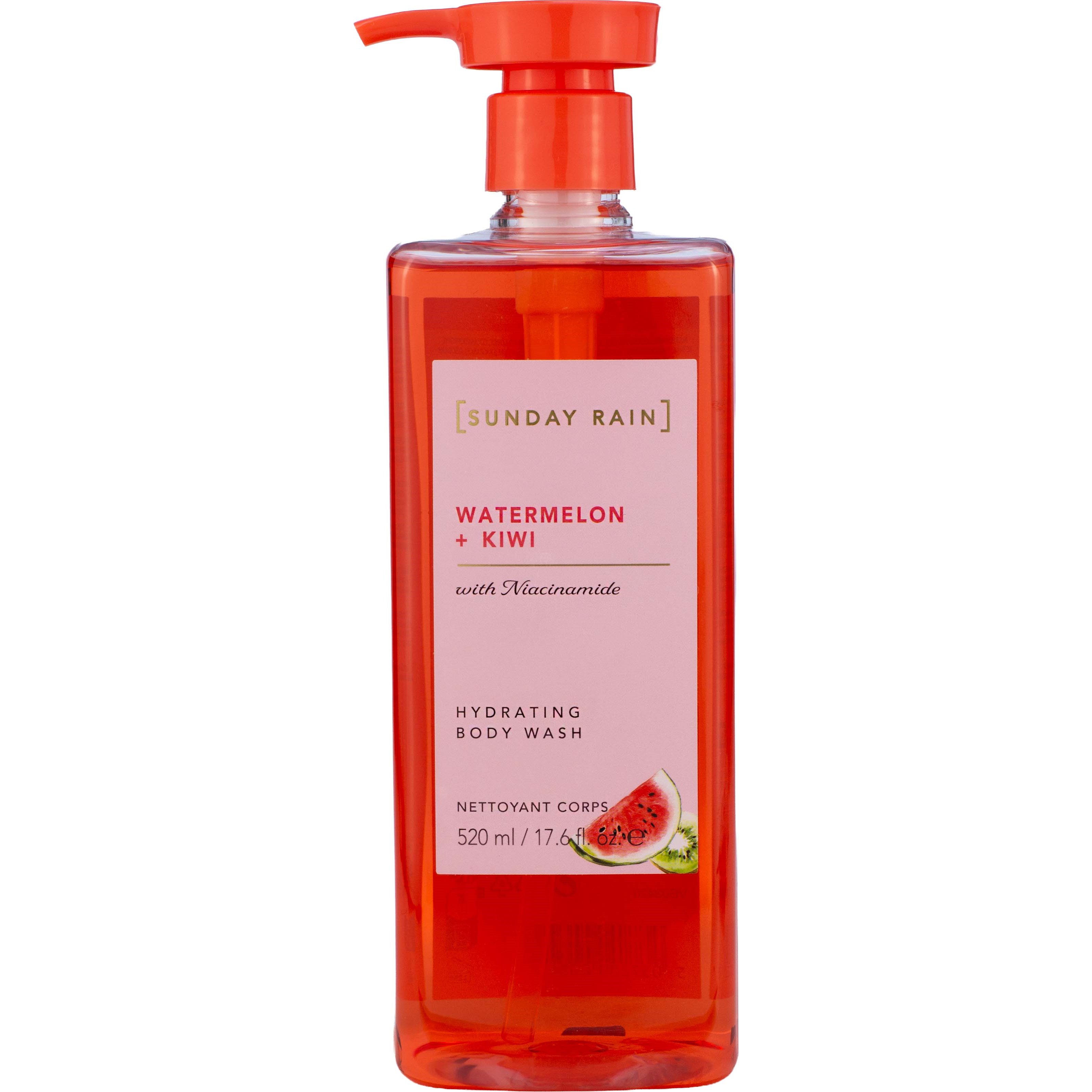 Sunday Rain Body Wash Watermelon & Kiwi 520 ml