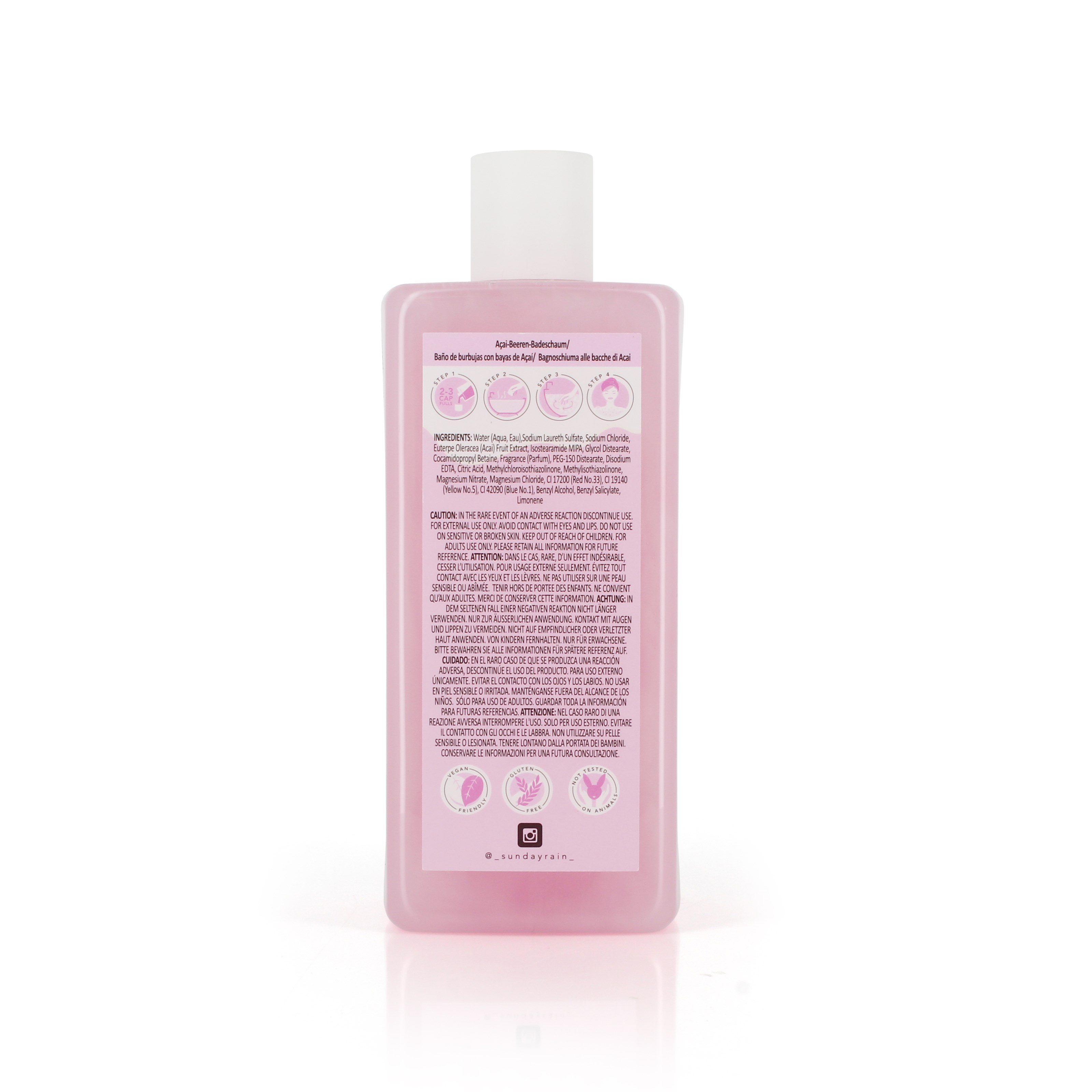 Sunday Rain Bubble Bath Acai Berry (obrázok 3)