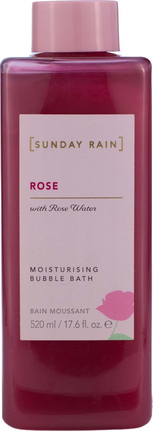 Sunday Rain Bubble Bath Rose 520 ml