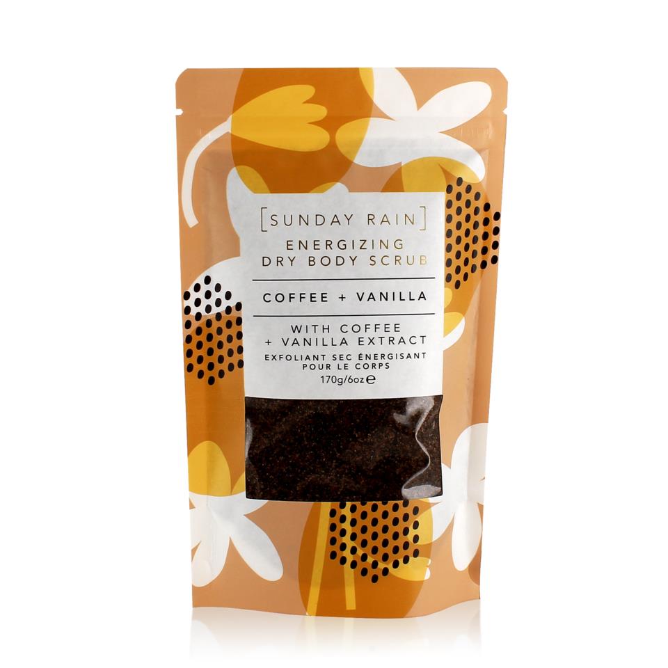 Sunday Rain Dry Body Scrub Coffee & Vanilla 170g