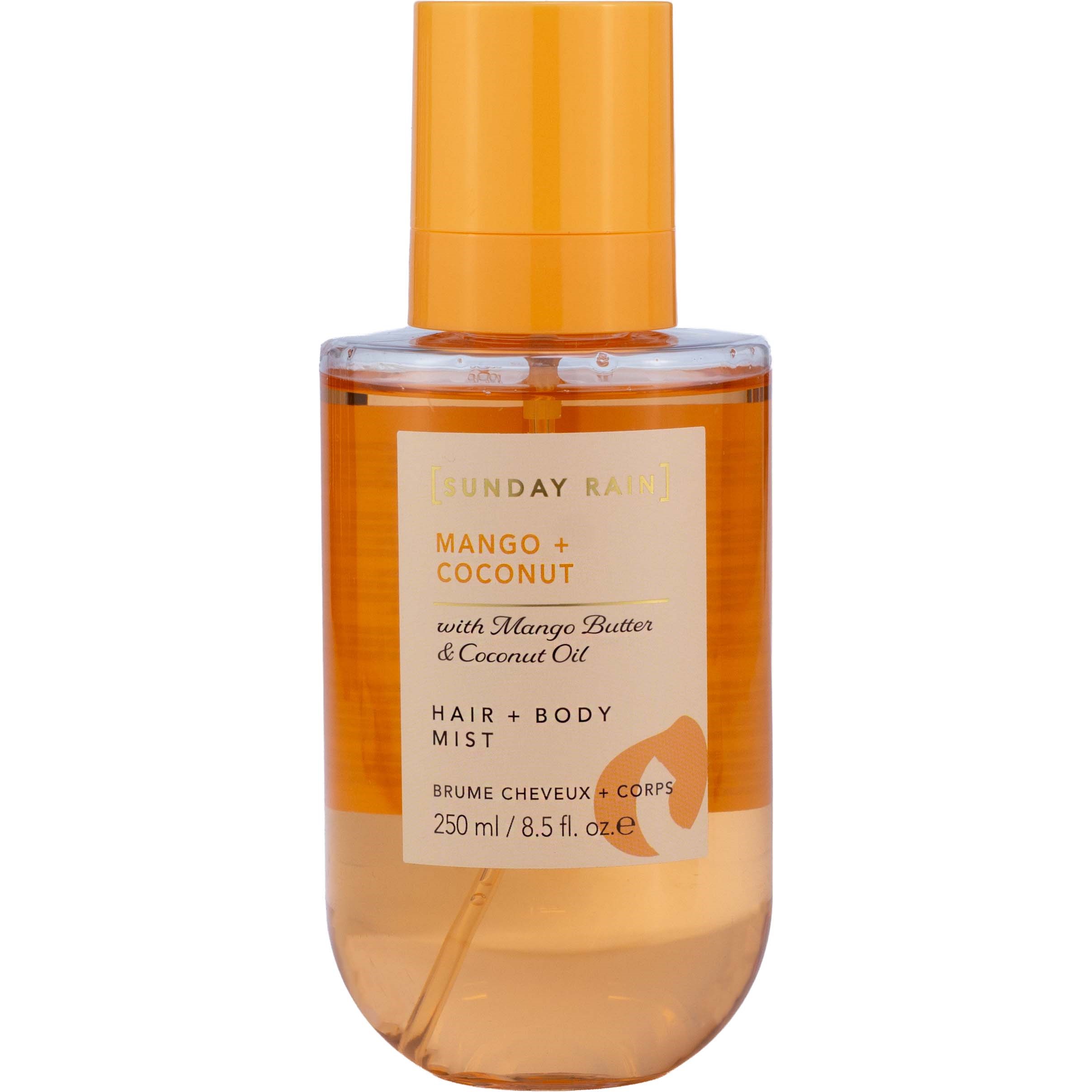 Sunday Rain Hair + Body Mist Mango & Coconut 250 ml