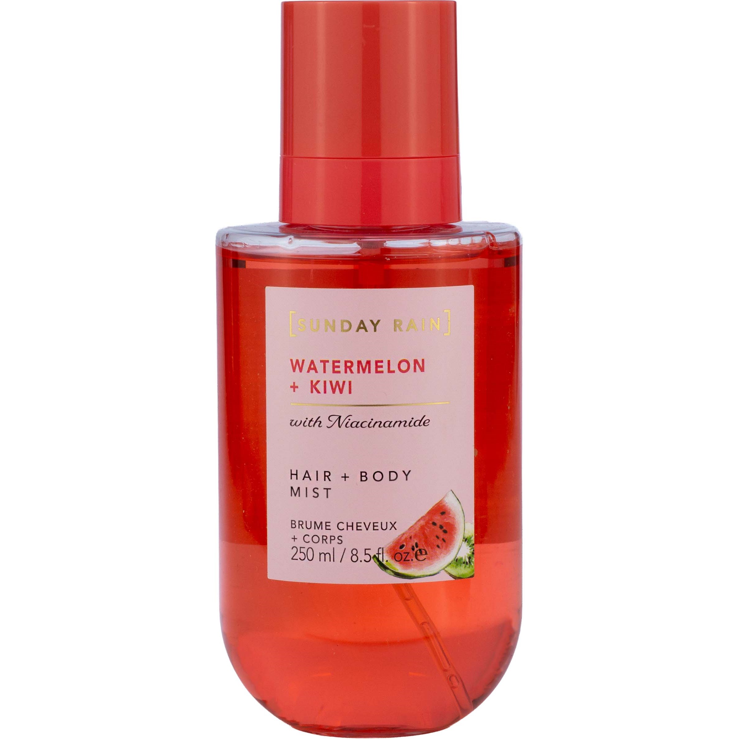 Sunday Rain Hair + Body Mist Watermelon & Kiwi