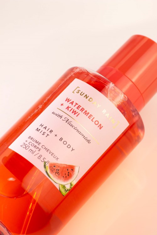 Sunday Rain Hair + Body Mist Watermelon & Kiwi