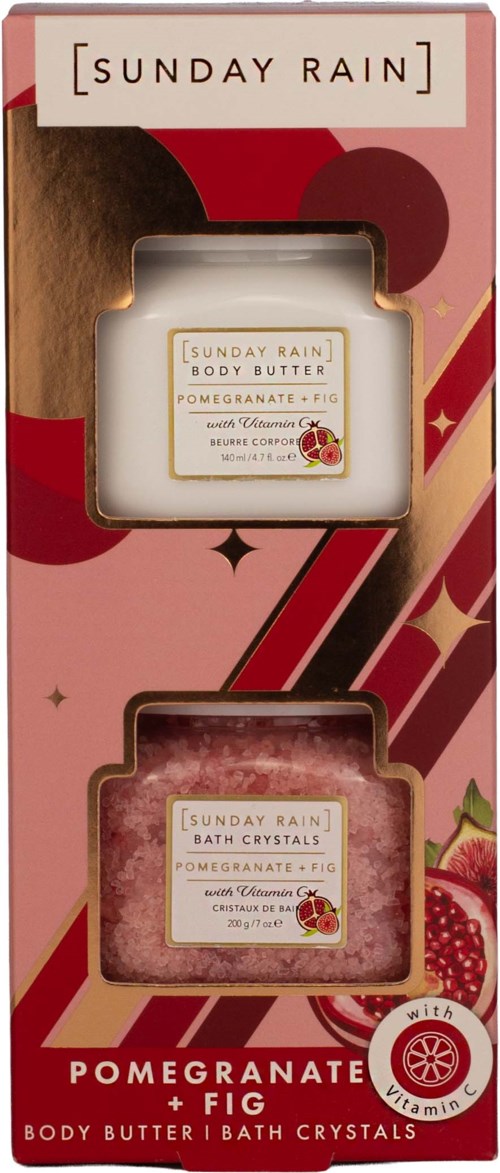 Sunday Rain Pomegranate + Fig Duo
