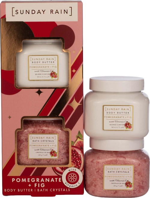 Sunday Rain Pomegranate + Fig Duo