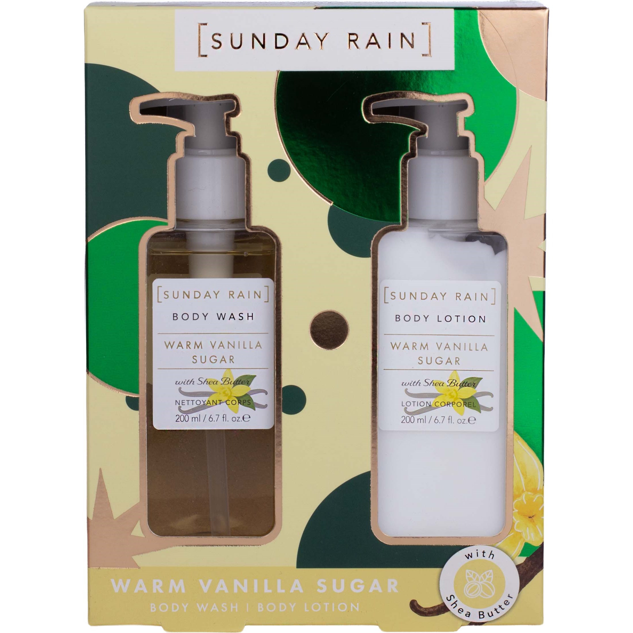 Sunday Rain Warm Vanilla Sugar Body Duo