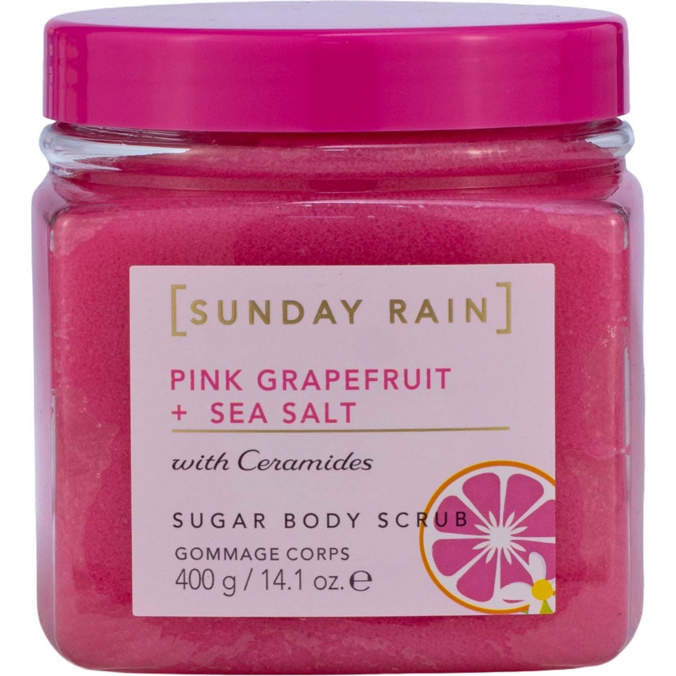 Sunday Rain Pink Grapefruit & Sea Salt Body Scrub 265 g