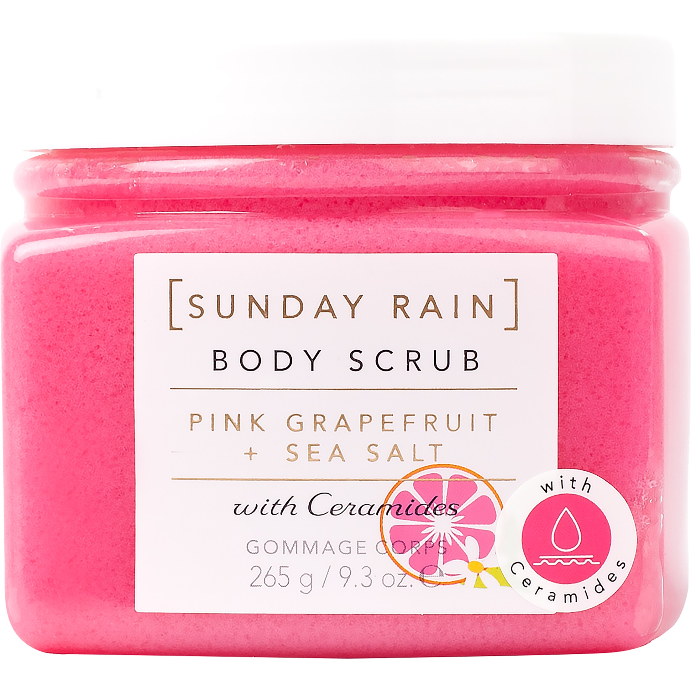 Sunday Rain Pink Grapefruit & Sea Salt Body Scrub 265 g
