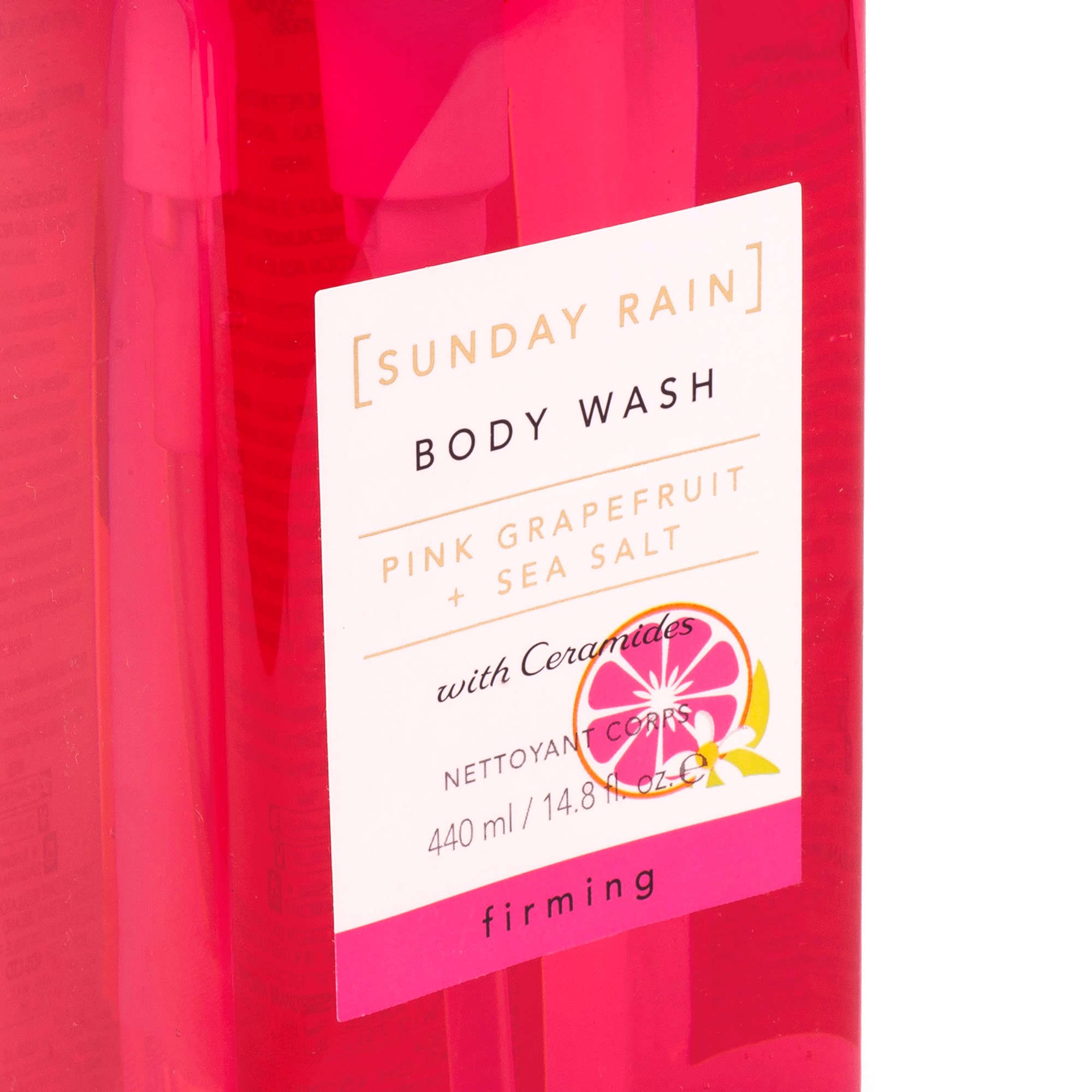 Sunday Rain Pink Grapefruit & Sea Salt Body Wash 450 ml (obrázok 5)
