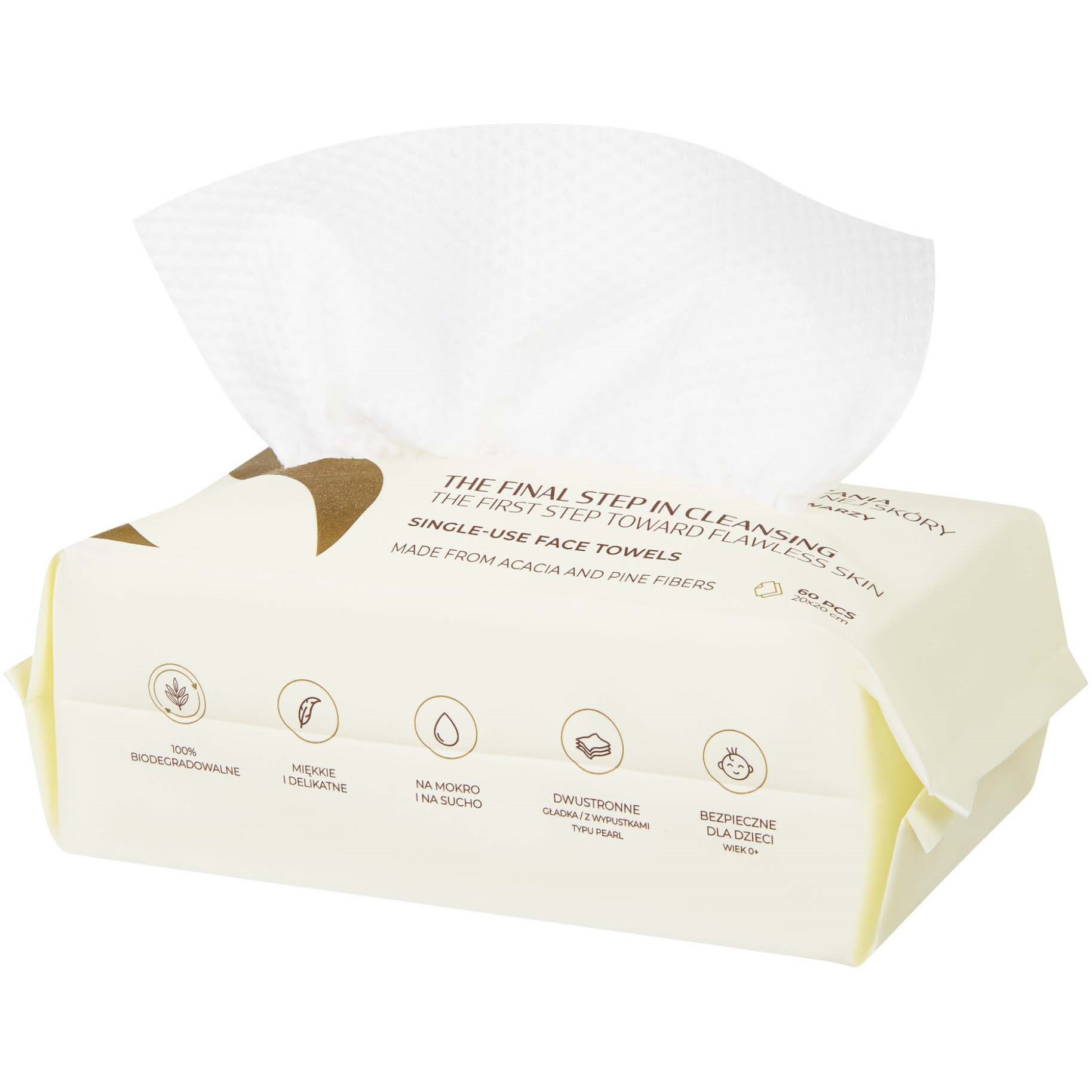 SUNEWMED+ Single-use face towels - Engangshåndklæder til ansigtet 60 stk