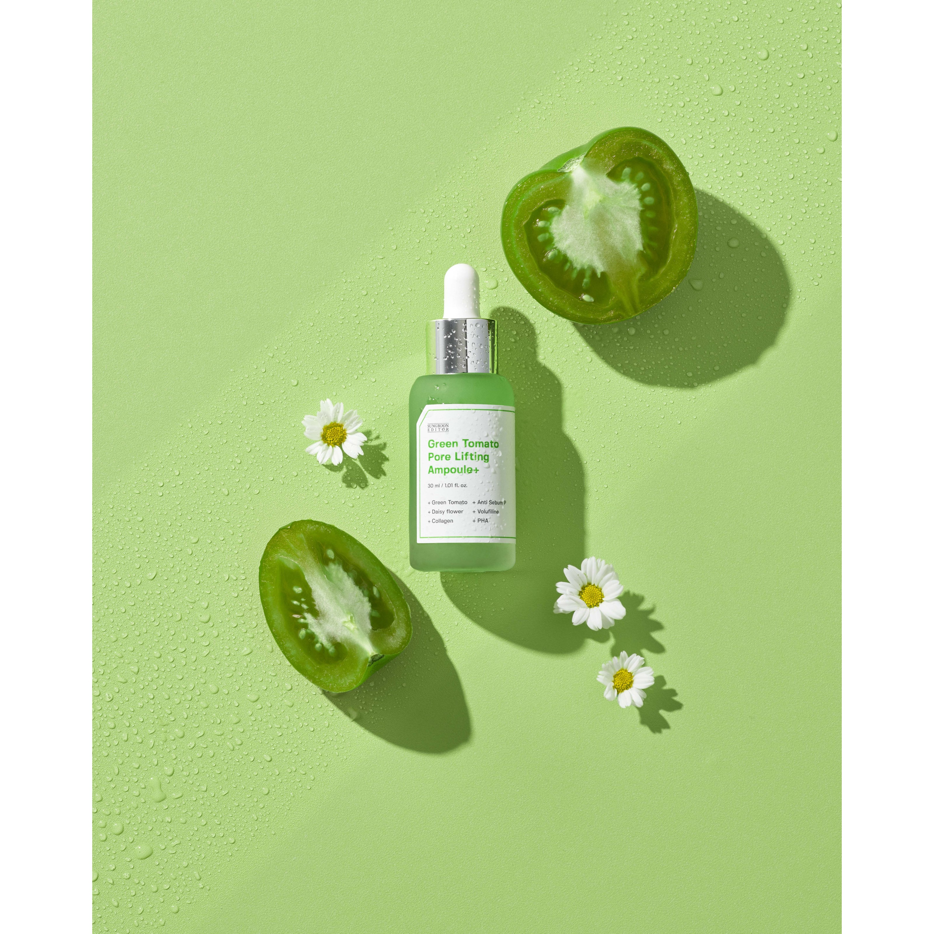 Sungboon Editor Green Tomato Pore Lifting Ampoule+ 30ml 30 ml (obrázok 3)