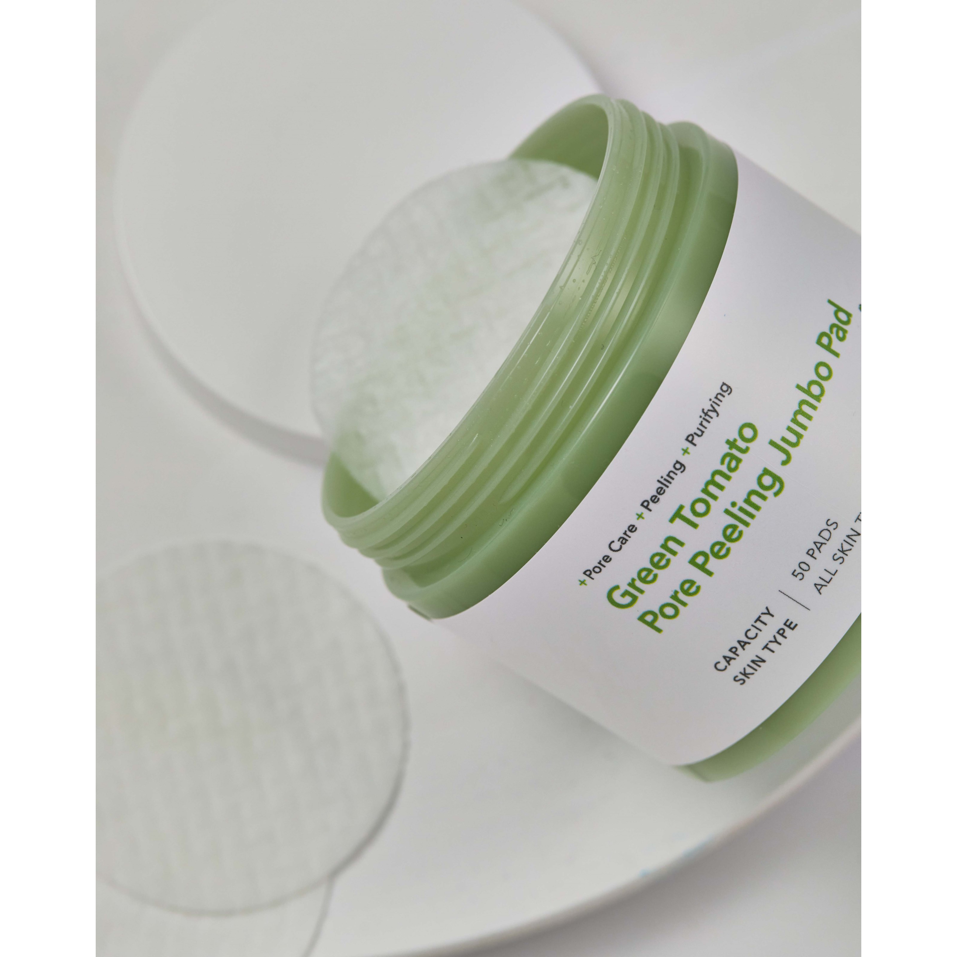 Sungboon Editor Green Tomato Pore Peeling Jumbo Pad 60 szt. (obrázok 5)