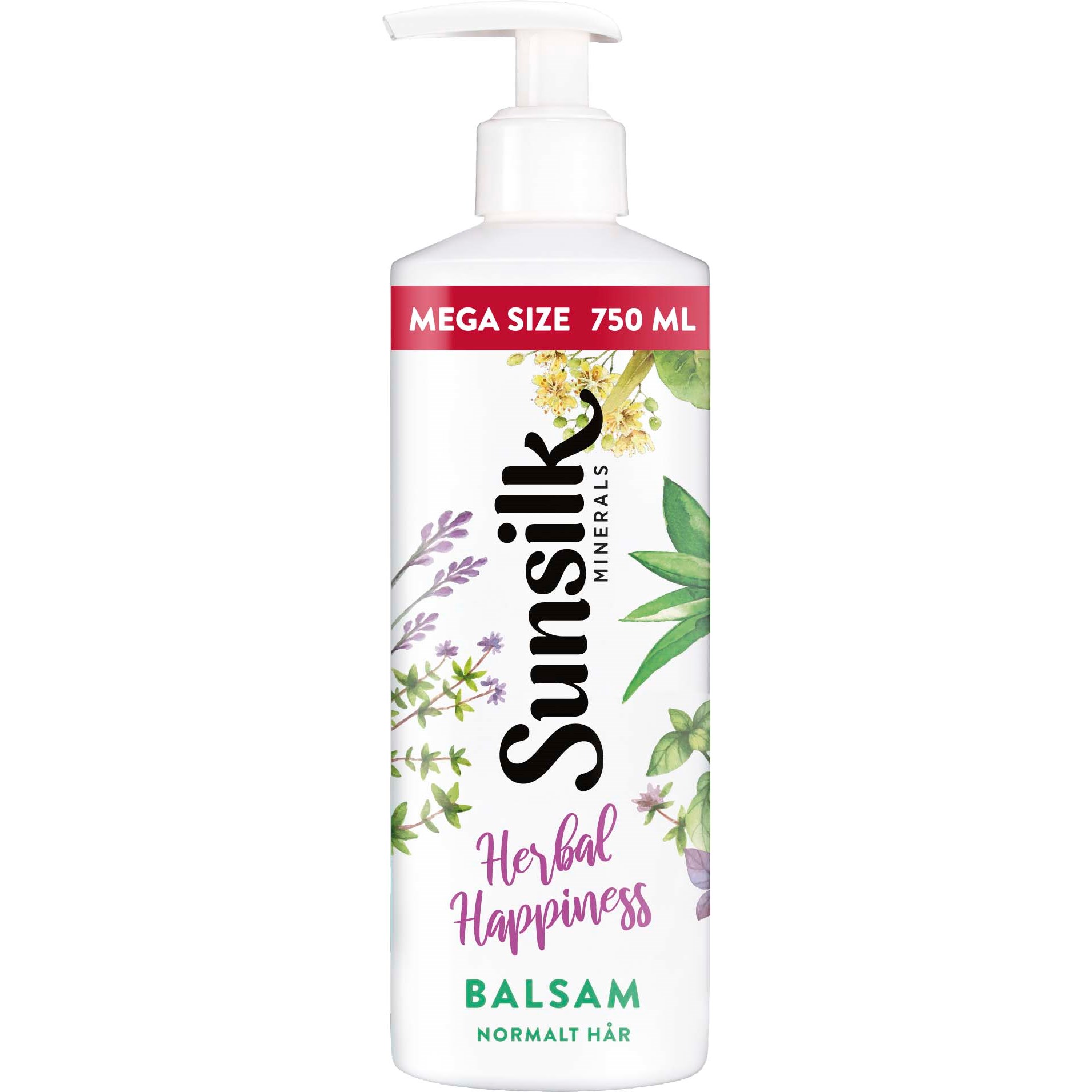 Bilde av Sunsilk Minerals Herbal Happiness Balsam 750 Ml