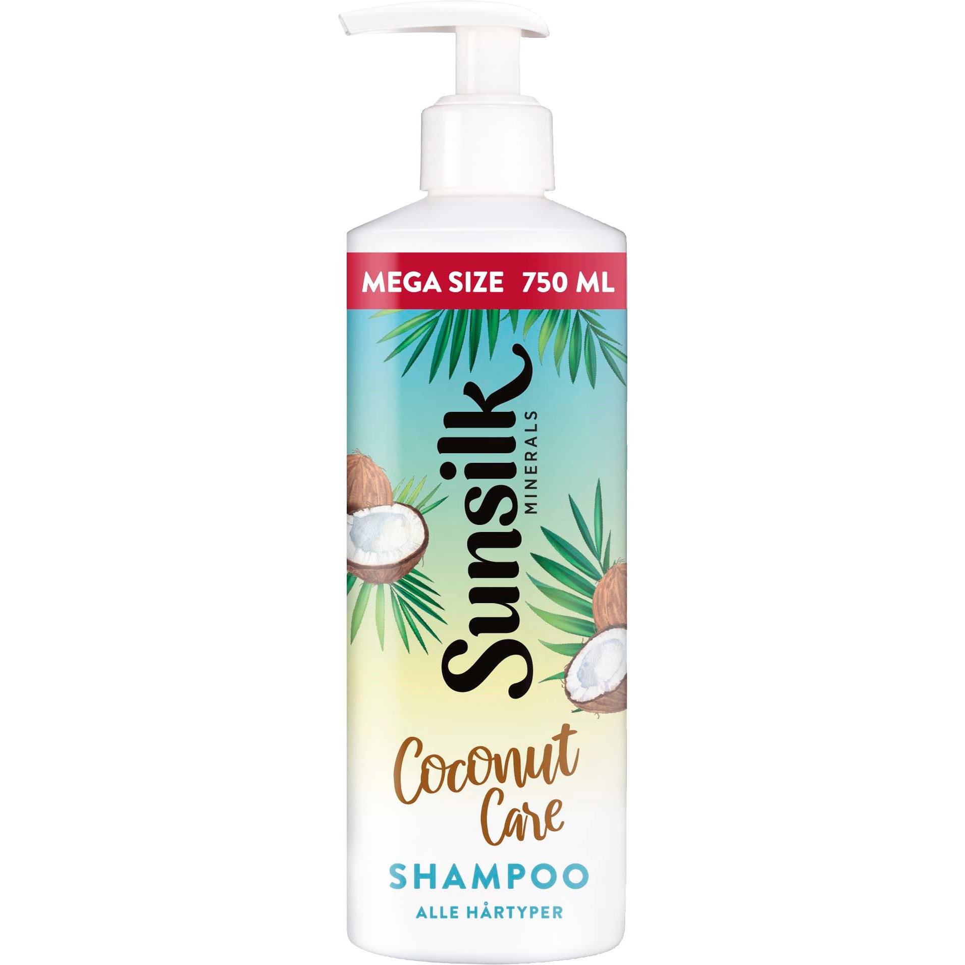 Bilde av Sunsilk Minerals Coconut Care Shampoo 750 Ml