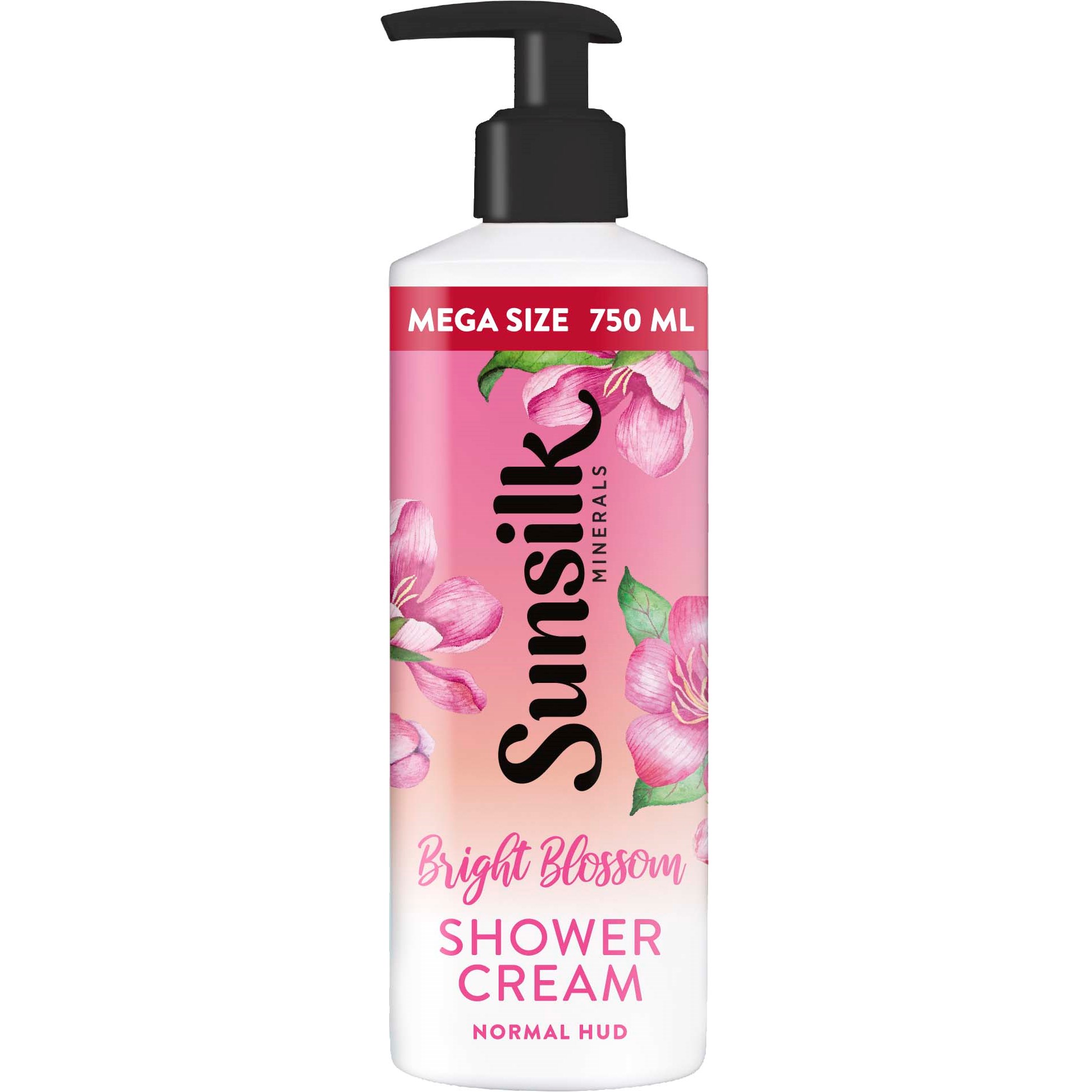 Bilde av Sunsilk Minerals Bright Blossom Shower Cream 750 Ml