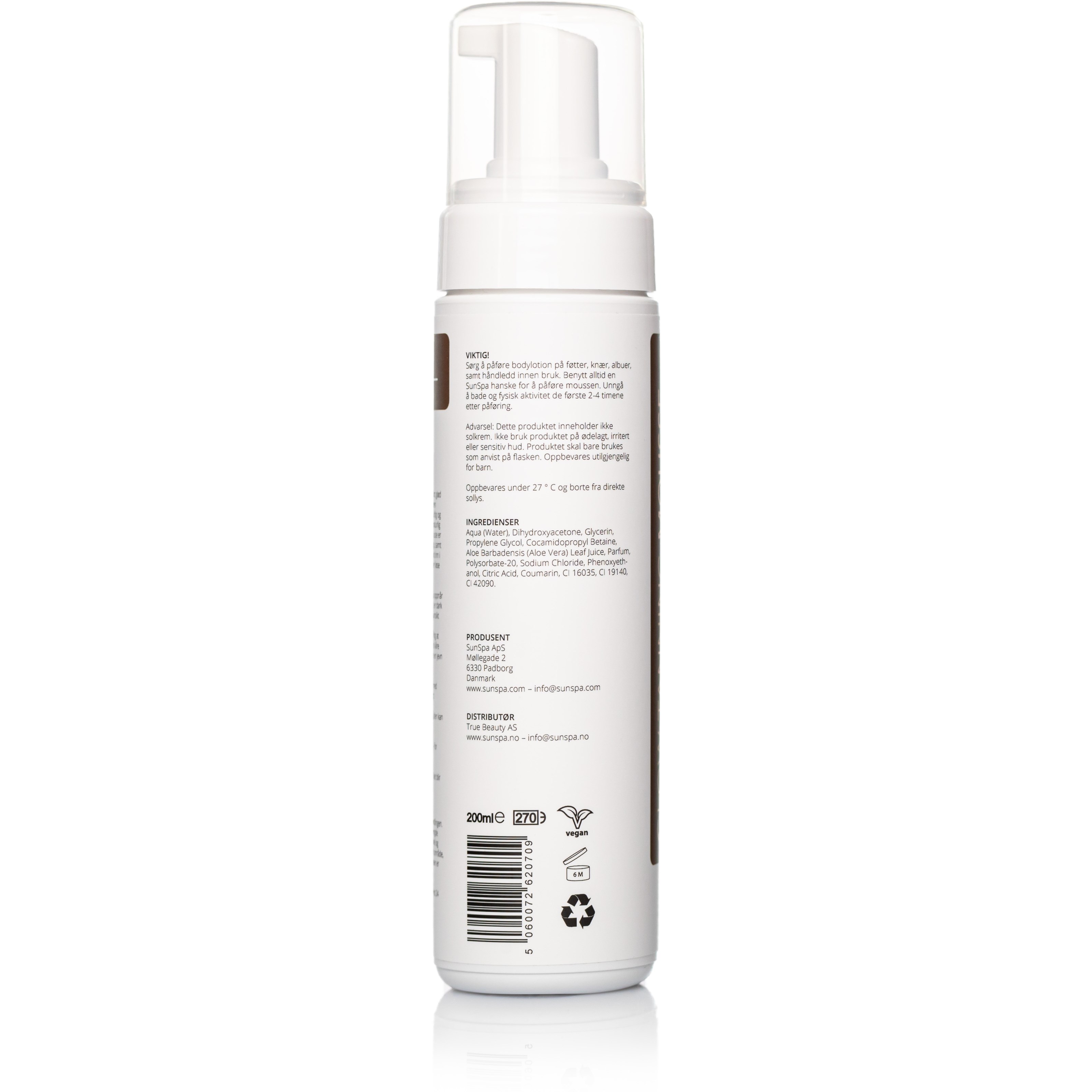 Sunspa Hedda Skoug X SunSpa Glow Tanning Mousse Dark (obrázok 3)