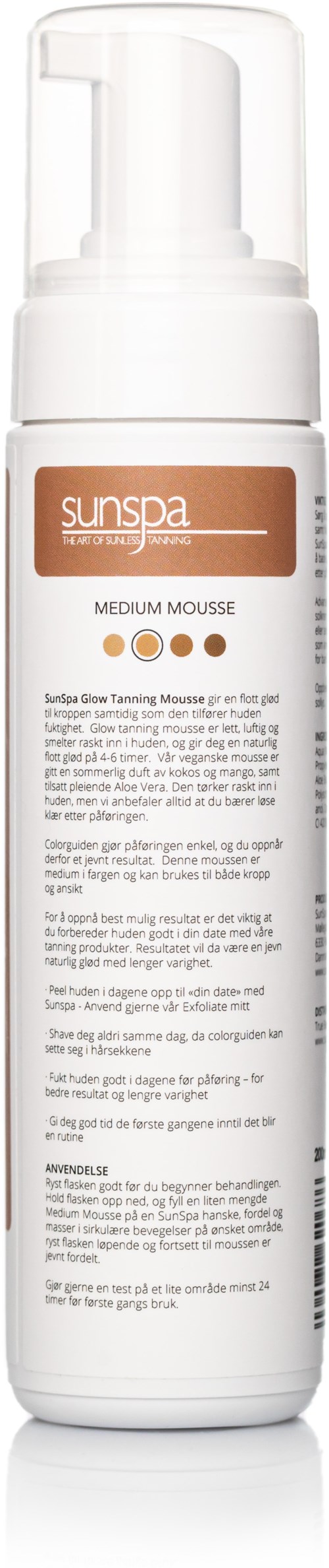 Sunspa Hedda Skoug X SunSpa Glow Tanning Mousse Medium