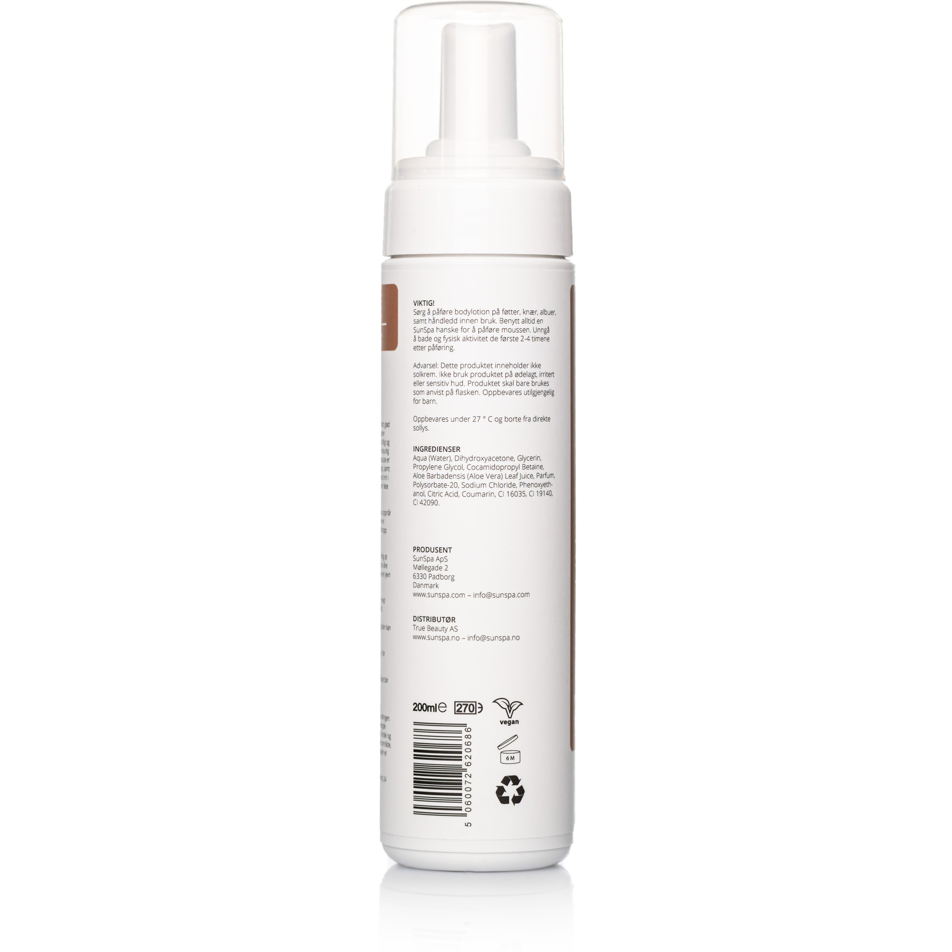 Sunspa Hedda Skoug X SunSpa Glow Tanning Mousse Medium (obrázok 3)