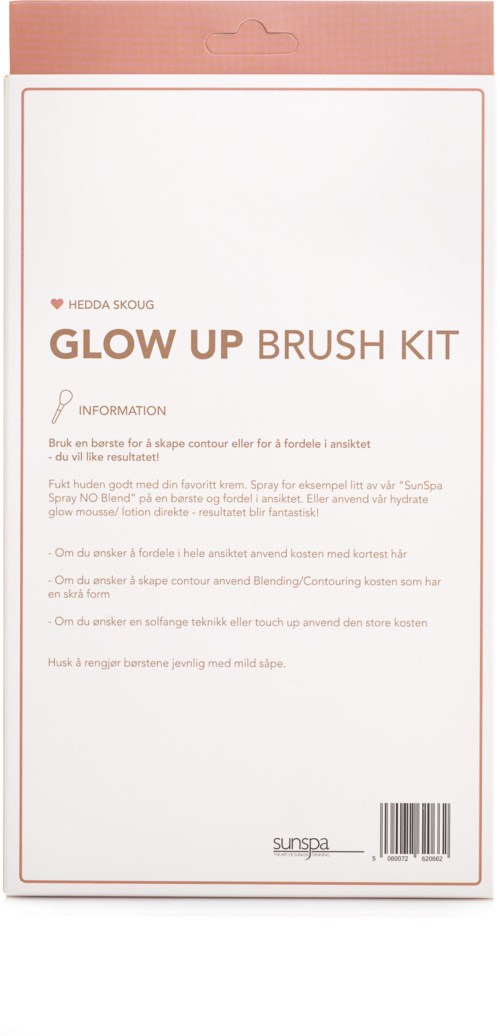 Sunspa Hedda Skoug X SunSpa Glow up Brush kit