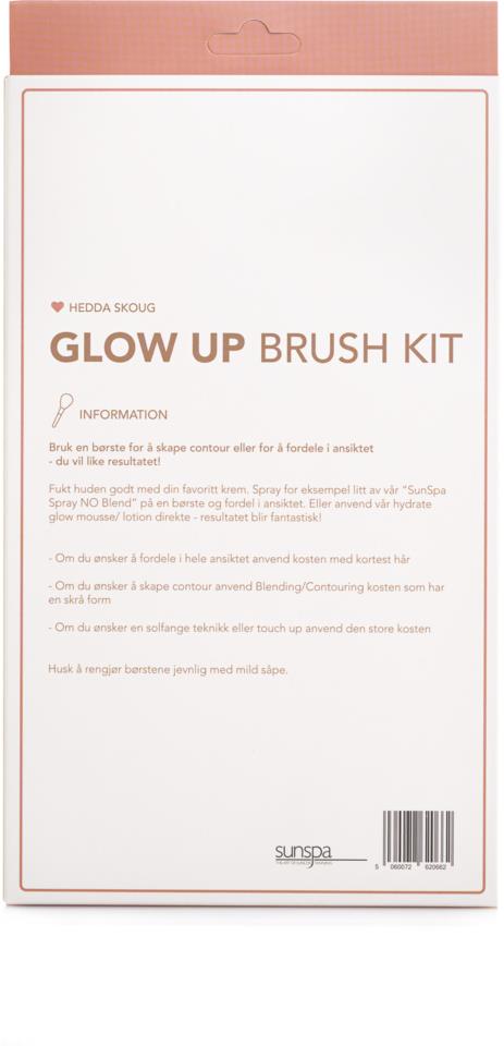 SunSpa x Hedda Skoug Glow Up Brush kit