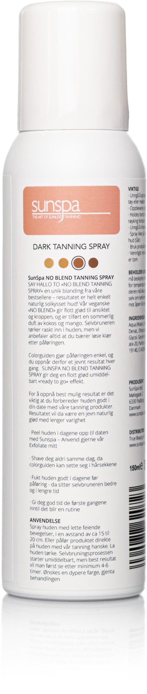 Sunspa Hedda Skoug X SunSpa No Blend Tanning Spray 150 ml