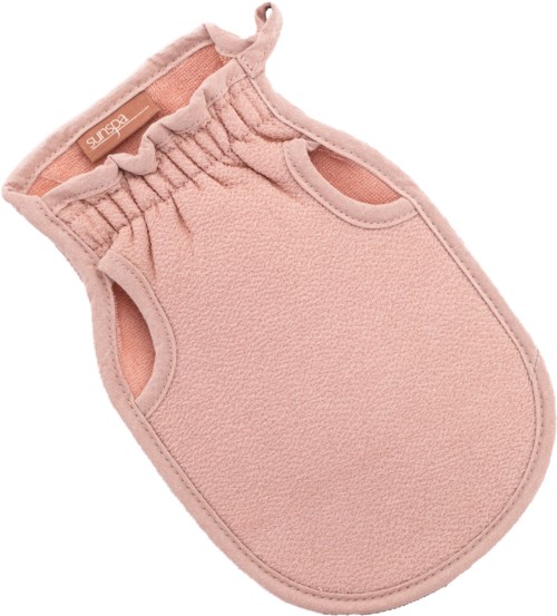 Sunspa Hedda Skoug X SunSpa Scrub It Off Exfoliate Mitt Rose