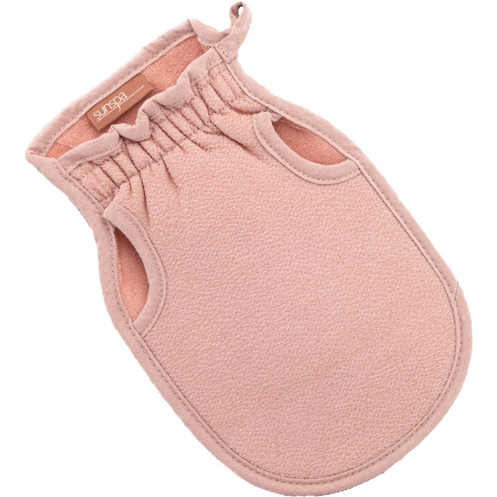 Sunspa Sunspa Hedda Skoug X SunSpa Scrub It Off Exfoliate Mitt Rose