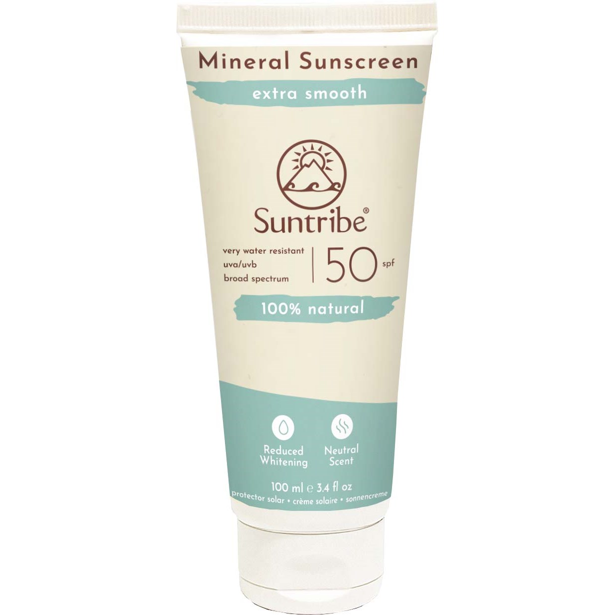 Läs mer om Suntribe Active Natural Mineral Sunscreen SPF 50 100 ml
