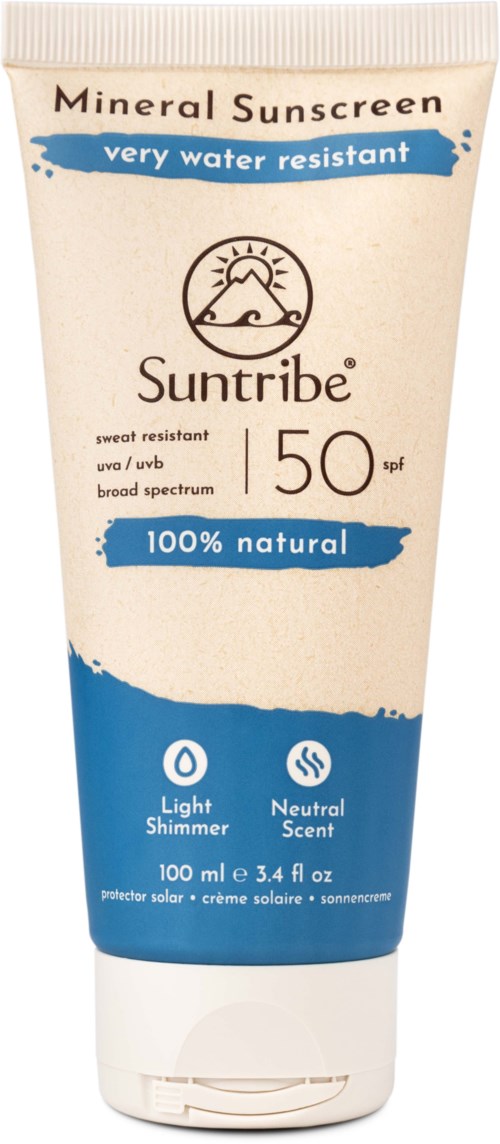 Suntribe Active Natural Mineral Sunscreen SPF 50 100 ml