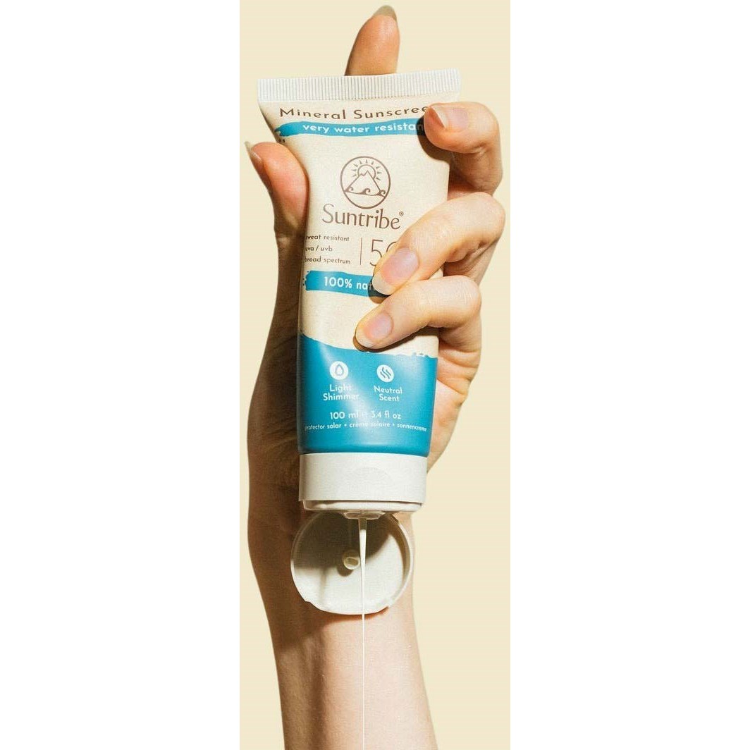 Suntribe Active Natural Mineral Sunscreen SPF 50 100 ml (obrázok 9)