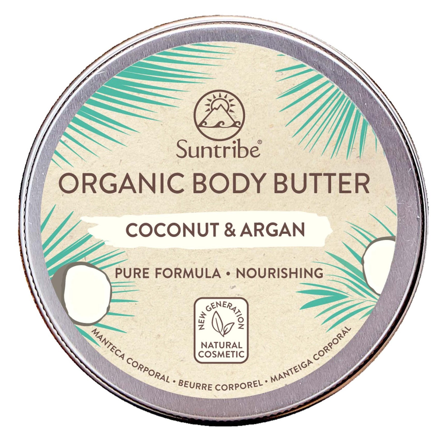 Läs mer om Suntribe Sun Care Suntribe All Natural Body Butter Coconut & Argan 150