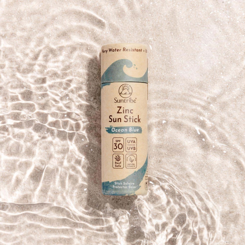 Suntribe Suntribe Active & Sports Suntribe All Natural Sport Zinc Stick Spf 30 Ocean Blue