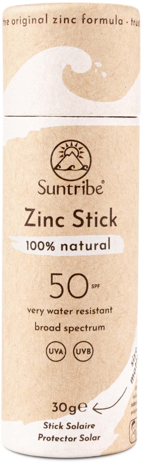 Suntribe Active & Sports Suntribe All Natural Sport Zinc Stick Spf 30 Original White