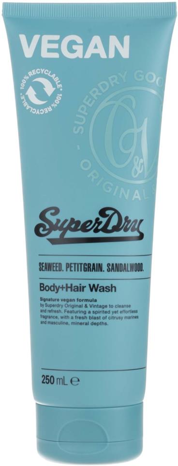Superdry Body & Hair Wash Pacific 250 ml