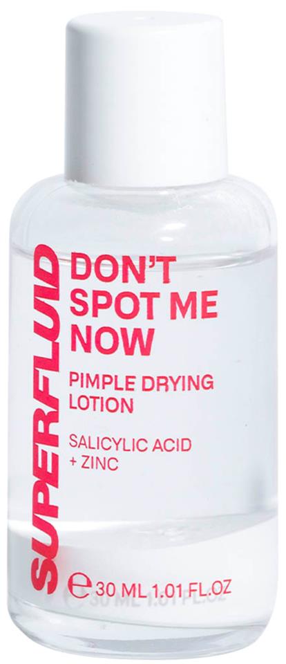 SUPERFLUID Don't Spot Me Now Pimple Drying Lotion 30ml