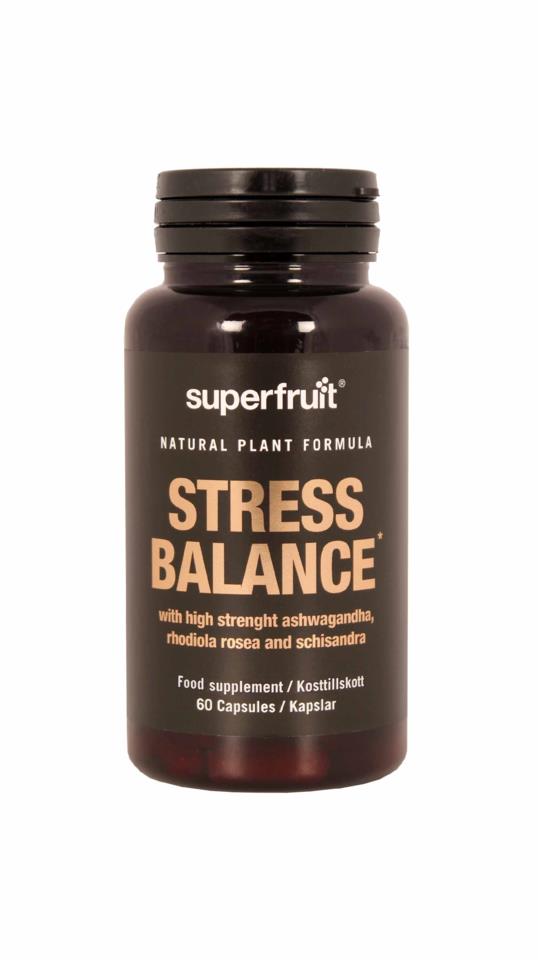 Superfruit Natural Plant Formula Stress Balance 60 vegan kapslar
