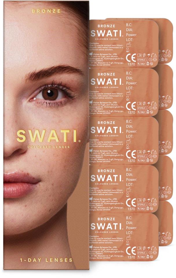 SWATI Cosmetics Daily Lenses Bronze