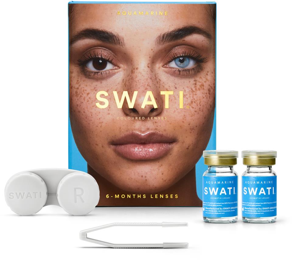 SWATI Cosmetics 6 Month Lenses Aquamarine