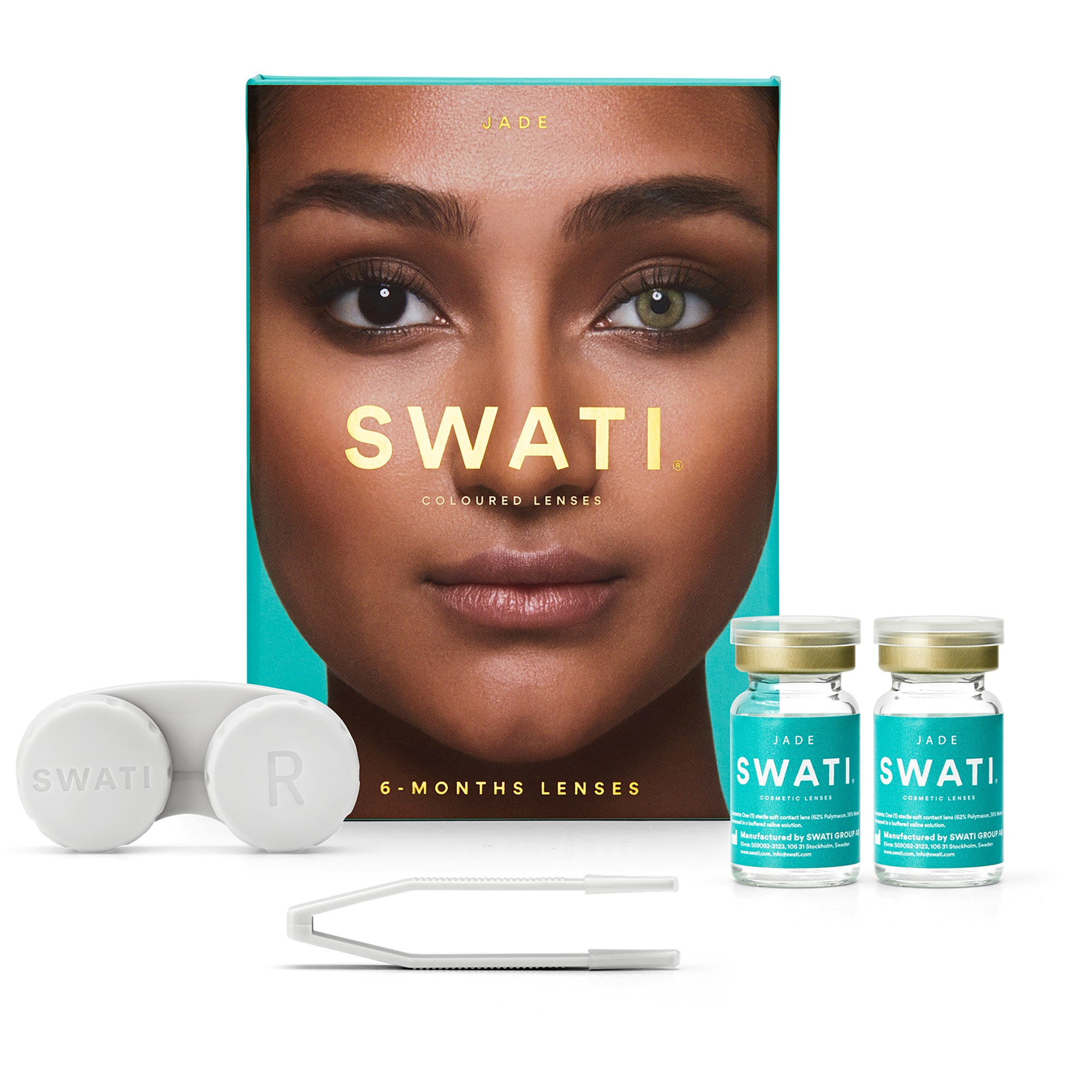 Läs mer om SWATI Cosmetics Natural colours Jade
