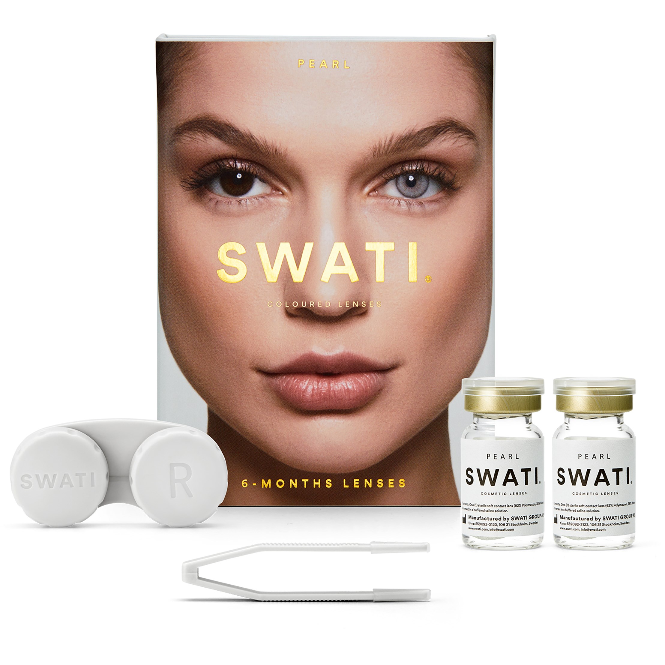 Läs mer om SWATI Cosmetics Natural colours Pearl