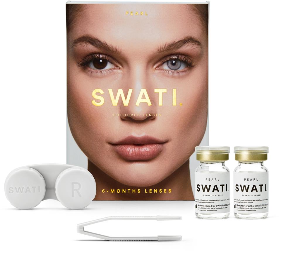 SWATI Cosmetic Lenses Natural colours Pearl
