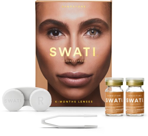 SWATI Cosmetics 6 Month Lenses Sandstone