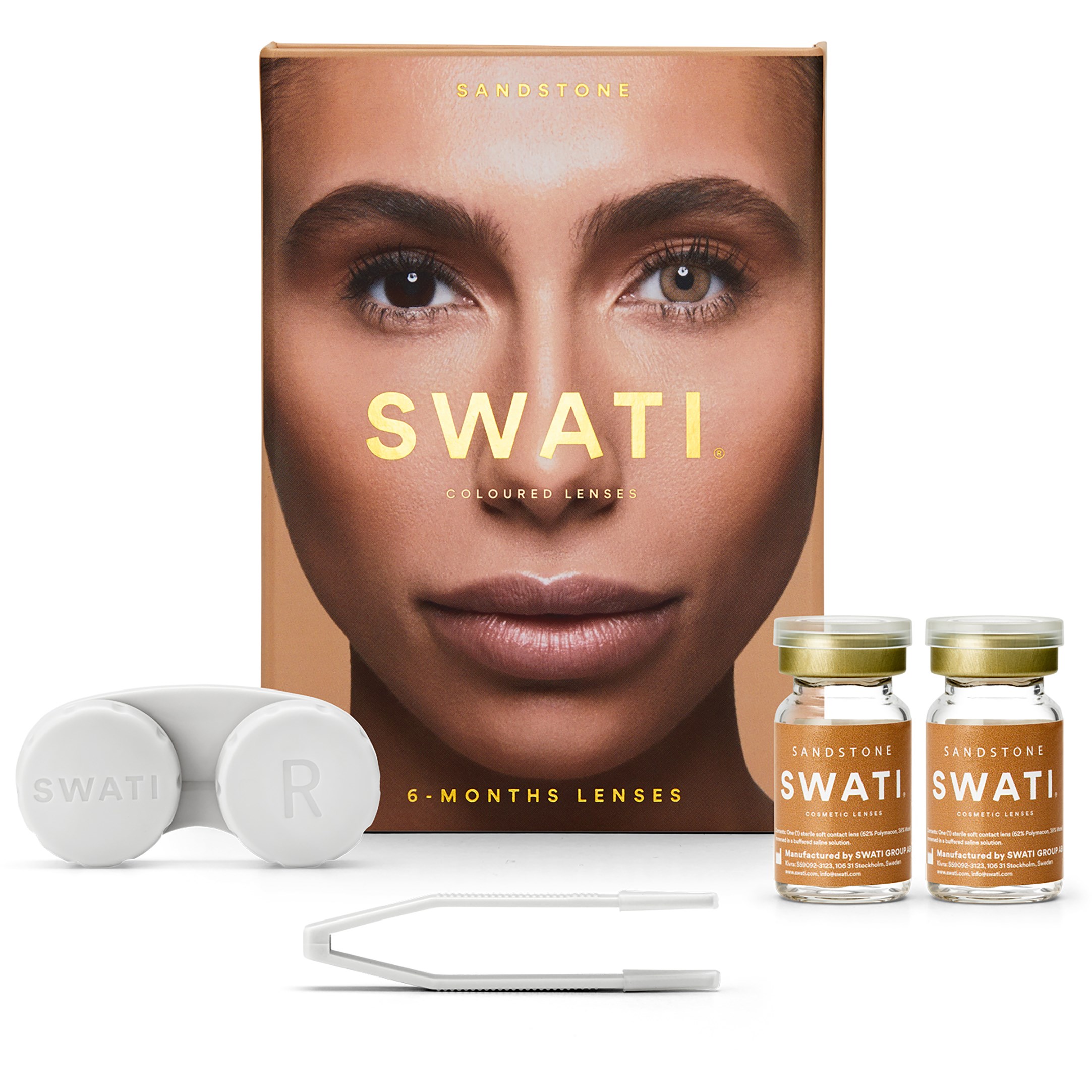 Läs mer om SWATI Cosmetics Natural colours Sandstone