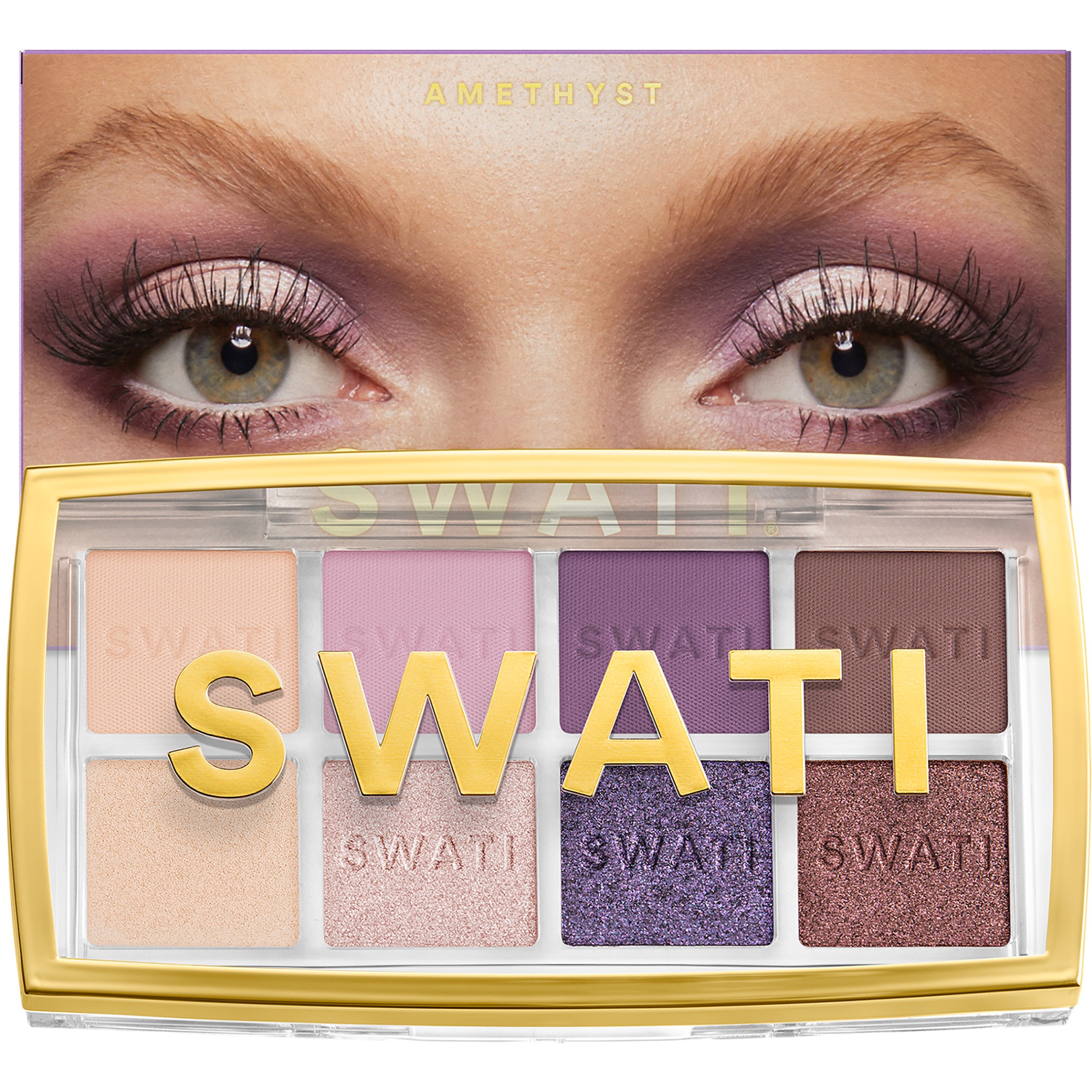 SWATI Cosmetics Eye Shadow Palette Amethyst billede